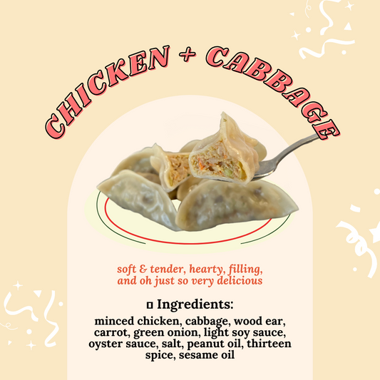 Chicken + Cabbage (12 pieces)